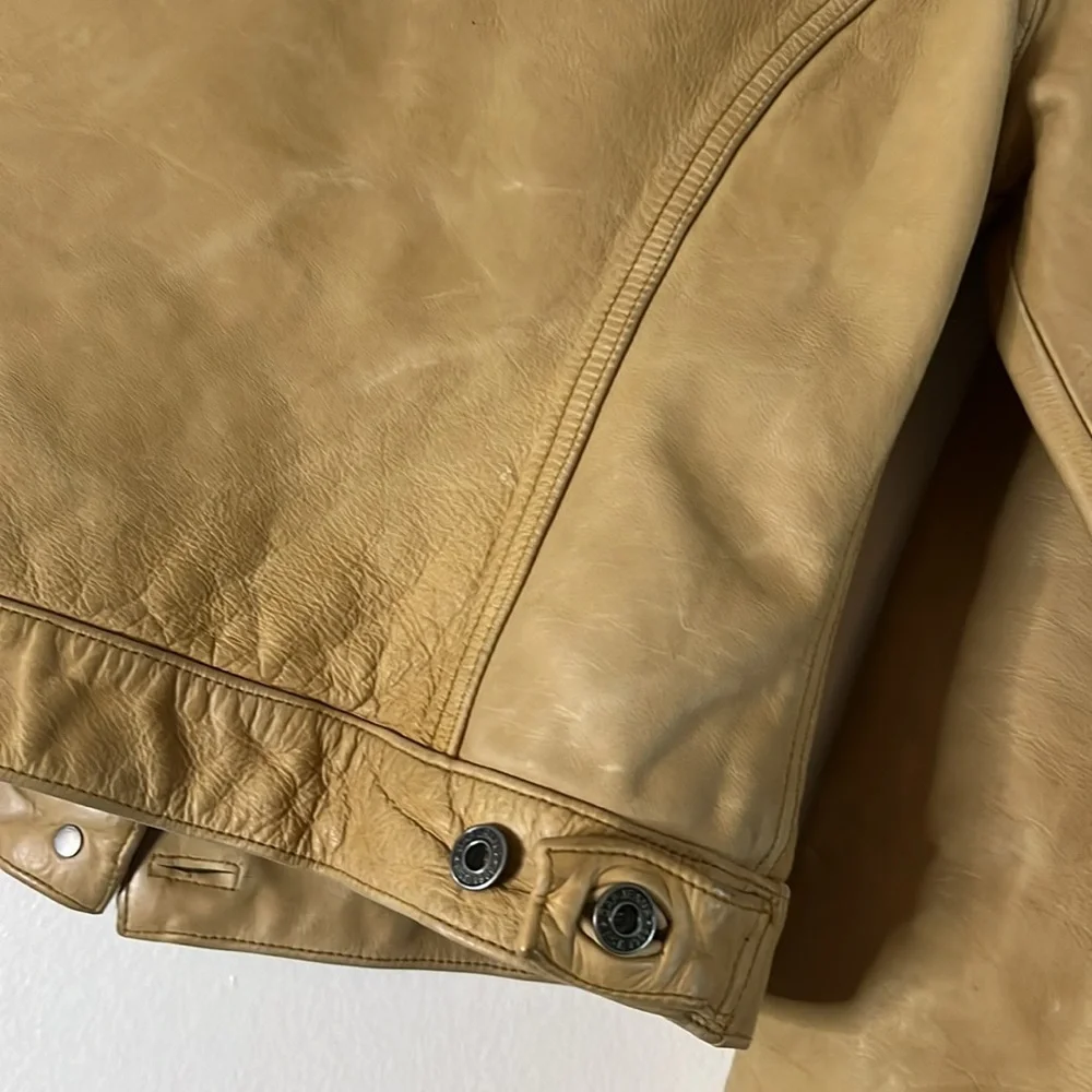 Gap Genuine Distressed Leather Jacket - Picture 8 of 11